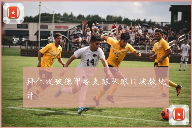 拜仁攻破德甲各支球队球门次数统计