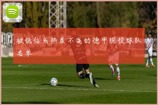 被低估或热度不高的德甲现役球队名单